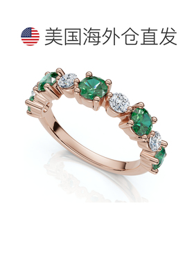 自营pompeii31Ct Sylvia Emerald & Diamond Anniversary Ring Go