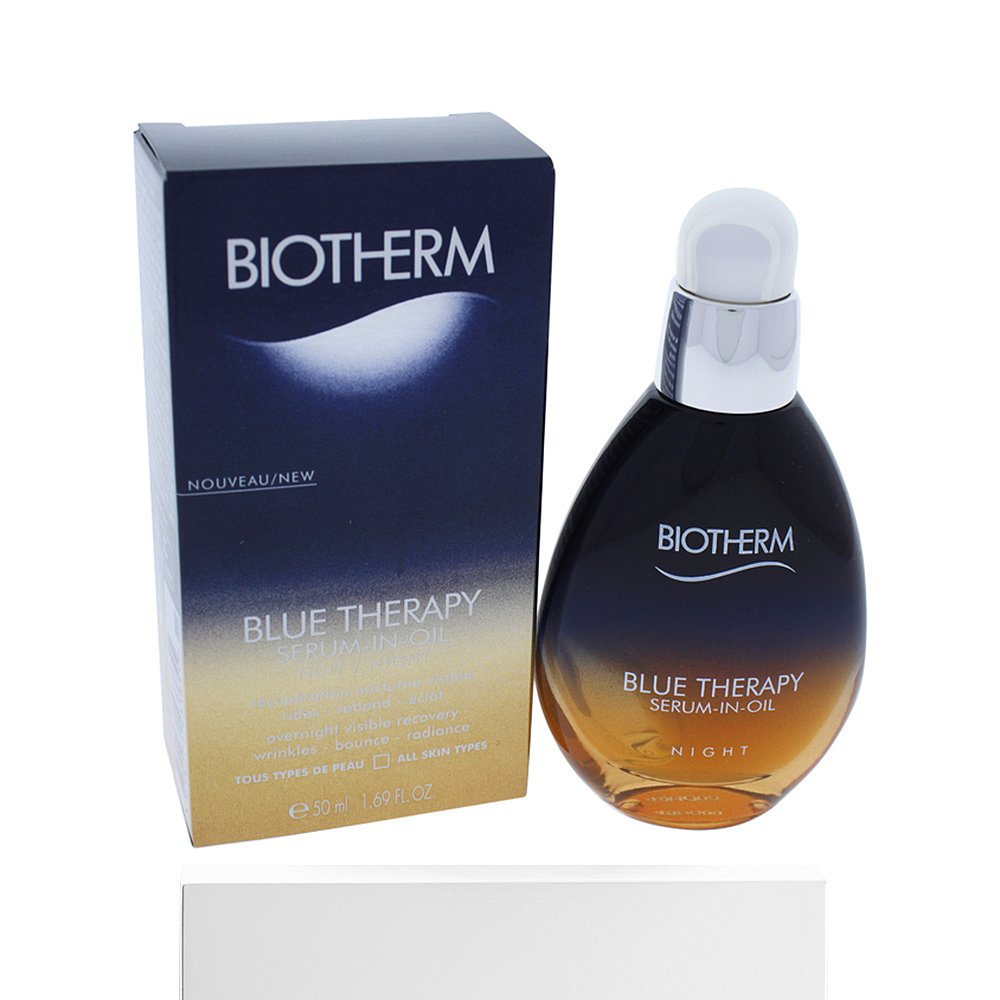 天猫国际美国直购美国直邮Biotherm碧欧泉蓝源夜间精华凝露50ml滋养修护保湿紧致3