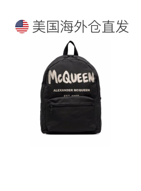 自营Alexander Mcqueen Men's Graffiti Metropolitan Backpack -