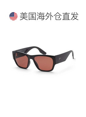 自营Costa del Mar Sueno Men's 57 mm Black Sunglasses - shiny