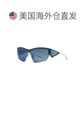 自营givenchyGV40100U 16X银色/蓝色镜面-银色 美国奥莱直发配饰