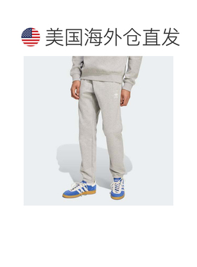 自营Men's adidas Trefoil Essentials Pants - medium grey heat