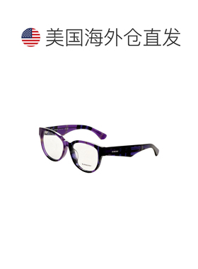 自营Burberry Women's 53 mm Purple Opticals - check violet 美