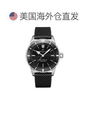 自营Breitling Men's SuperOcean  Black Dial Watch - black 美