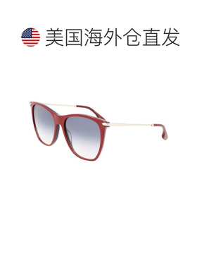 自营Victoria Beckham Acetate Women's Sunglasses - burgundy