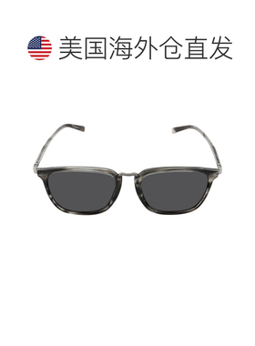 自营Salvatore Ferragamo灰色方形男士太阳镜SF910S 003 54-蓝色