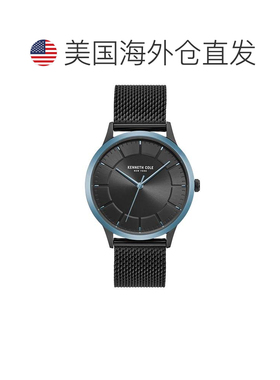 自营Kenneth Cole Men's Classic mm Quartz Watch - black 美国