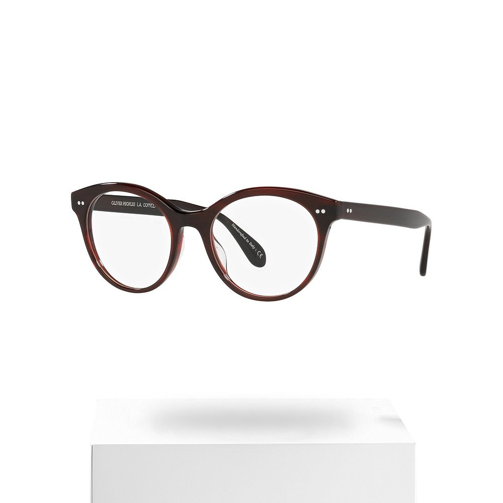 Oliver Peoples Women's 52mm Opticals- bordeaux bark【美国-图3