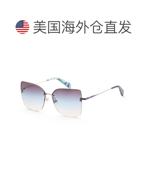 自营Kate Spade女式58毫米蓝色太阳镜-蓝色 美国奥莱直发
