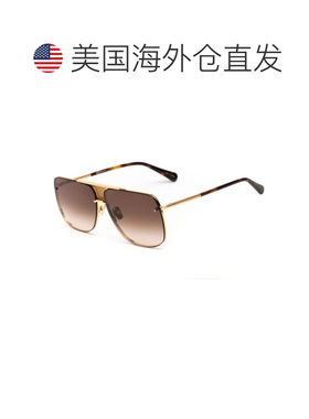 自营Belstaff Titanium Men's Sunglasses - gold 美国奥莱直发