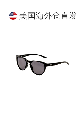 自营Under Armour Unisex 53 mm Black Sunglasses - black ruthe