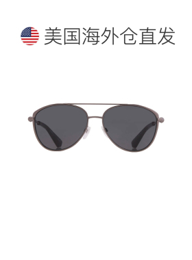 自营Burberry深灰色Pilot男女通用太阳镜BE3157 131687 59 - mult