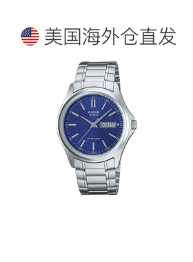 自营Casio Men’s Blue Dial Analog Watch with Stainless Steel