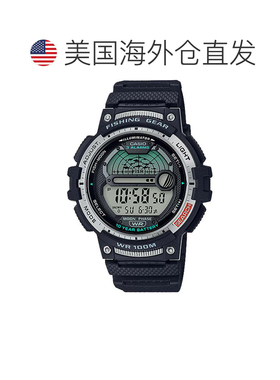 自营Casio Men's Digital Watch with Black Strap - WS-1200H-1A