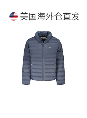 自营Calvin Klein Poliammide Mens Men's Jacket - blue 美国奥