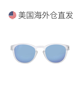 自营Oakley Latch Prizm Sapphire Polarized Round Men's Sungla