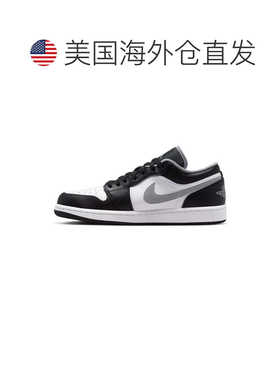 自营Men's Air Jordan 1 Low_Black/Particle Grey-White - black
