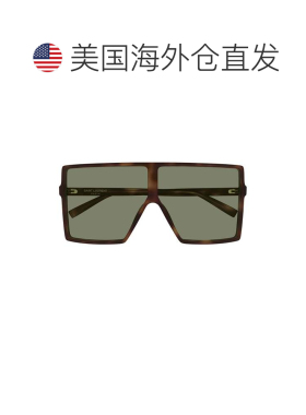 自营saint laurentOversized Square Sunglasses With Tortoisesh