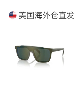 自营emporio armani4193 Sole Rectangular Acetate Sunglasses w