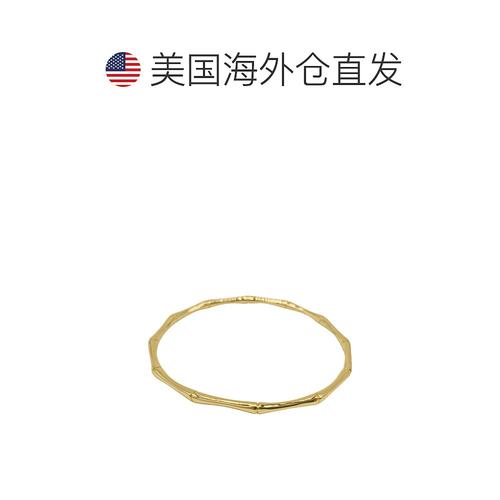自营 adornia竹手镯金-黄色 美国奥莱直发 - 图1