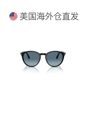 自营persol0po3152s Round Frame Sunglasses with Gradient Blue