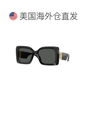 自营Versace Sunglasses Square Full Rim, Black Frame And Dark