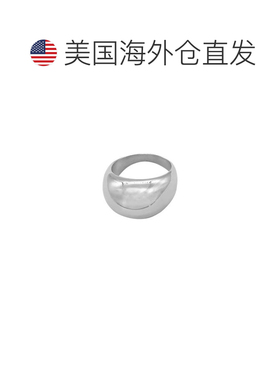 自营 adornia 圆顶戒指银 - 银 美国奥莱直发配饰