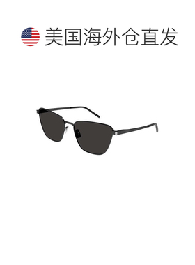自营saint laurentSL551 001黑色/灰色-黑色 美国奥莱直发