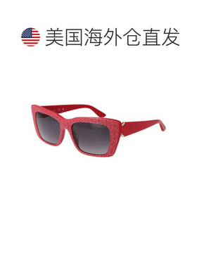 自营Guess Acetate Women's Sunglasses - multicolor 美国奥莱直