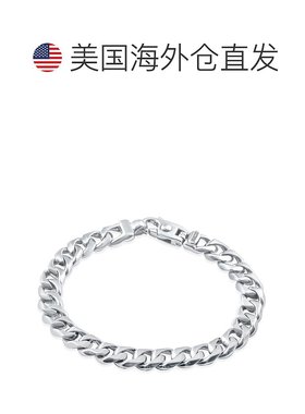 自营 pompeii3男式 Cuban Link 14k 黄金（51 克）或铂金（82 克9