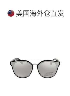自营Kenneth Cole Reaction Smoke Mirror Round Unisex Sunglass