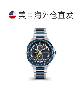 自营Kenneth Cole Men's Classic mm Quartz Watch - blue 美国奥
