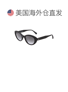 自营Kate Spade Women's 51 mm Black Sunglasses - black 美国奥