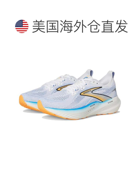 自营Men's Brooks Glycerin -1D- Sneaker White Running Shoes M