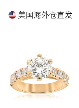 自营 pompeii34 1/2 克拉钻石订婚戒指 14k 黄金 - 14k 黄金 美国