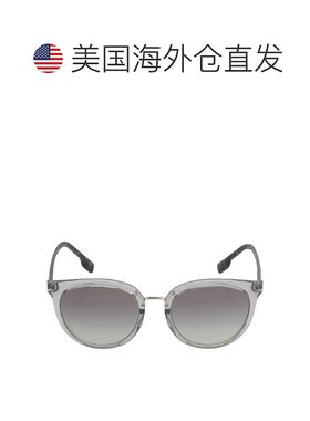 自营Burberry Willow Gray Gradient Phantos Ladies Sunglasses