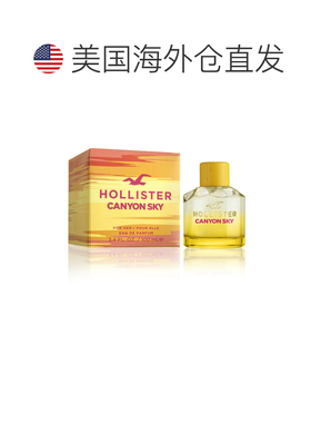 美国直邮W HOLLISTER CANYON SKY 3.4OZ EDP霍利斯特 峡谷天正品