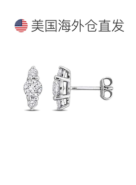 自营mimi & maxCreated Forever 1ct TW Lab-Grown Diamond Three