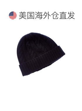 自营brodie cashmereBrodie羊绒短线绒布羊绒帽子-蓝色 美国奥莱