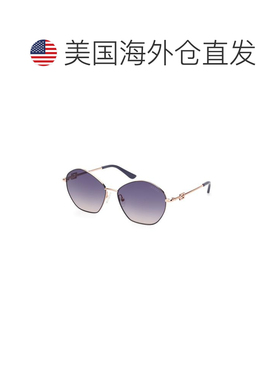自营Guess Metal Women's Sunglasses - gray 美国奥莱直发