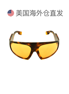 自营Burberry Auden Orange Shield Men's Sunglasses BE4369 401