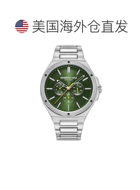自营Kenneth Cole Men's Classic mm Quartz Watch - green 美国