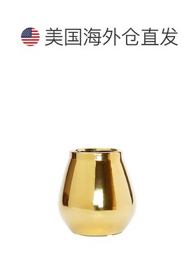 自营 vivience抛光金花蕾花瓶 - 橙色 美国奥莱直发