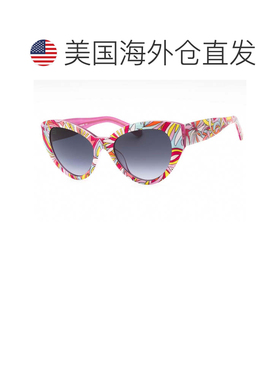 自营kate spadePAISLE IGH/S 0OBL 9O图案粉红色/深灰色渐变图案