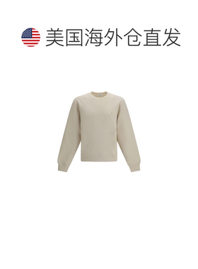 自营Saint Laurent Cotton Men's Sweatshirt - beige 美国奥莱直
