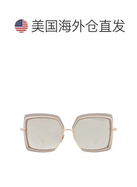 自营Dita NARCISSUS Grey Gold Gradient Flash Square Ladies Su