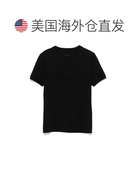 自营Givenchy Women's T-Shirts And Polos - black 美国奥莱直发
