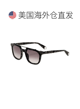 自营Philipp Plein男士51mm太阳镜SPP001M510721-灰色迷彩 美国奥