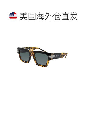 自营Versace Men's VE4464 52mm Sunglasses - brown 美国奥莱直