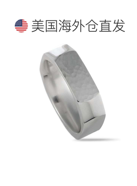 自营Georg Jensen戒指指环银色锤纹简约时尚日常百搭 美国奥莱直